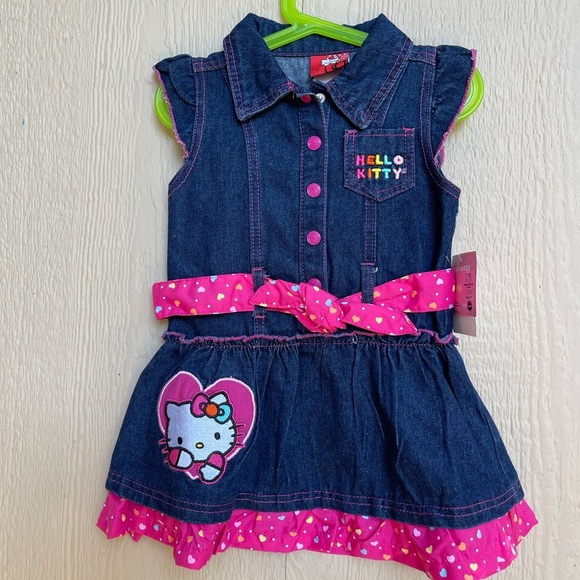 Y2K hello kitty deadstock dress size 4t and 6 - Picture 1 of 6